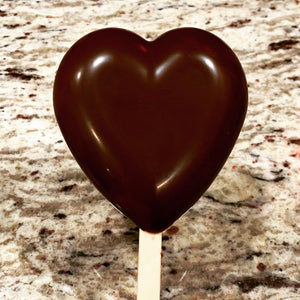 Valentine's Day Heart Marshmallow Pop