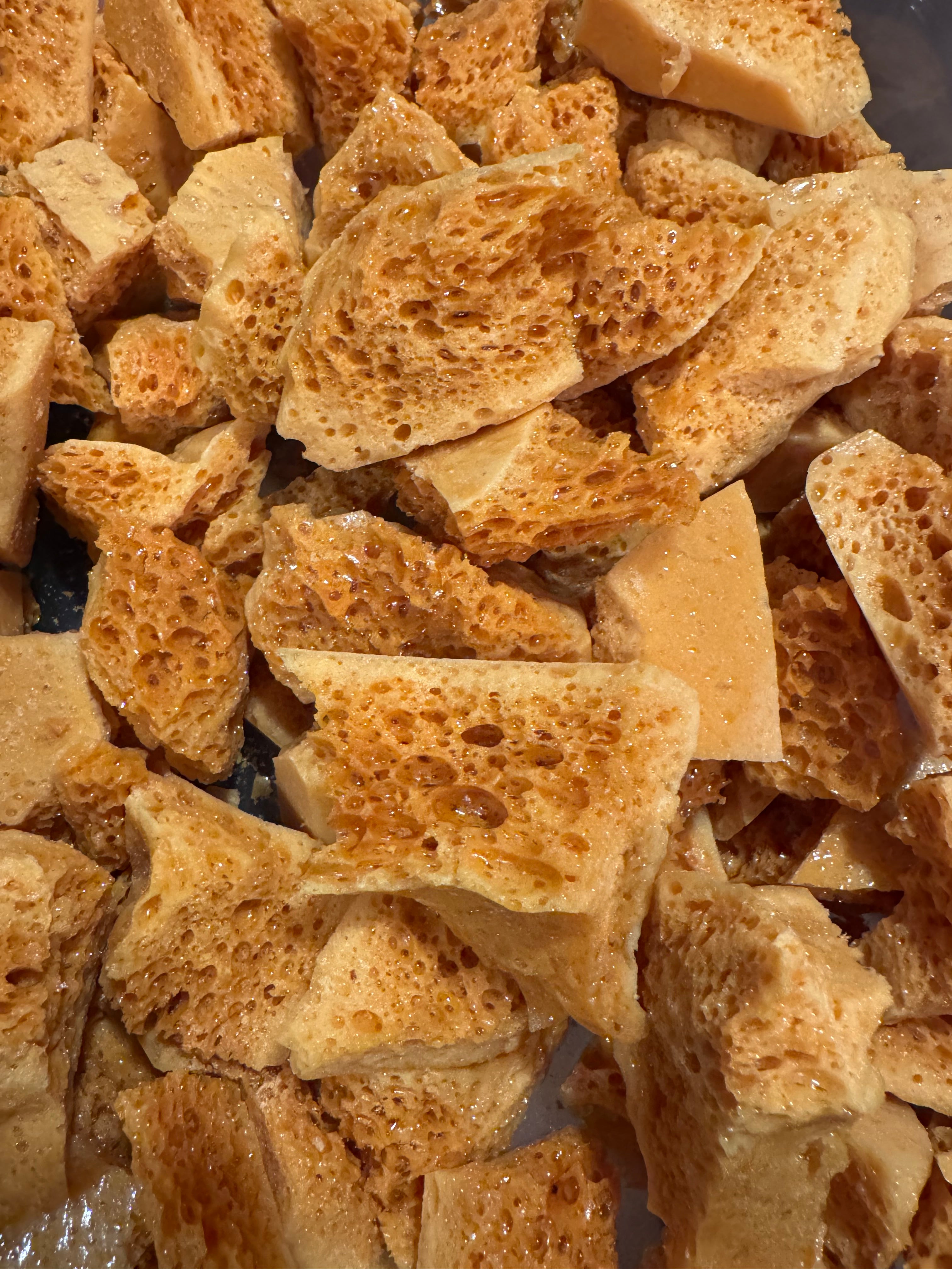 Chocolate Dipped Honeycomb