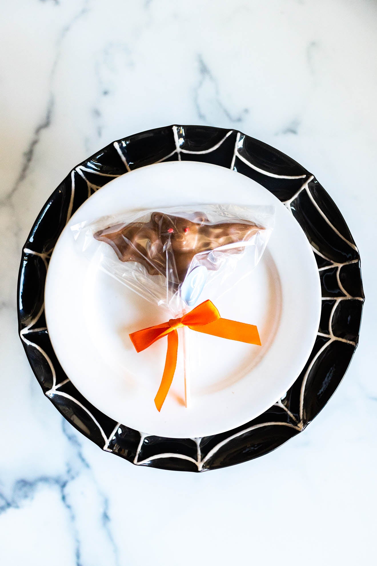 Chocolate Halloween Lollipops
