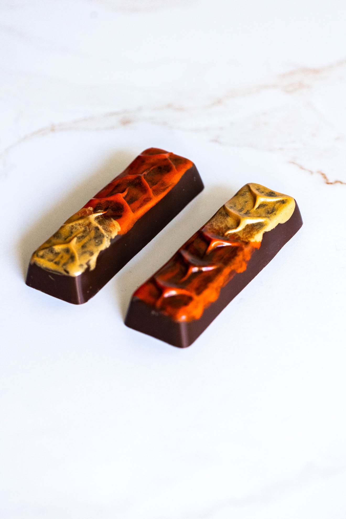 Caramel Peanut Candy Corn Bar