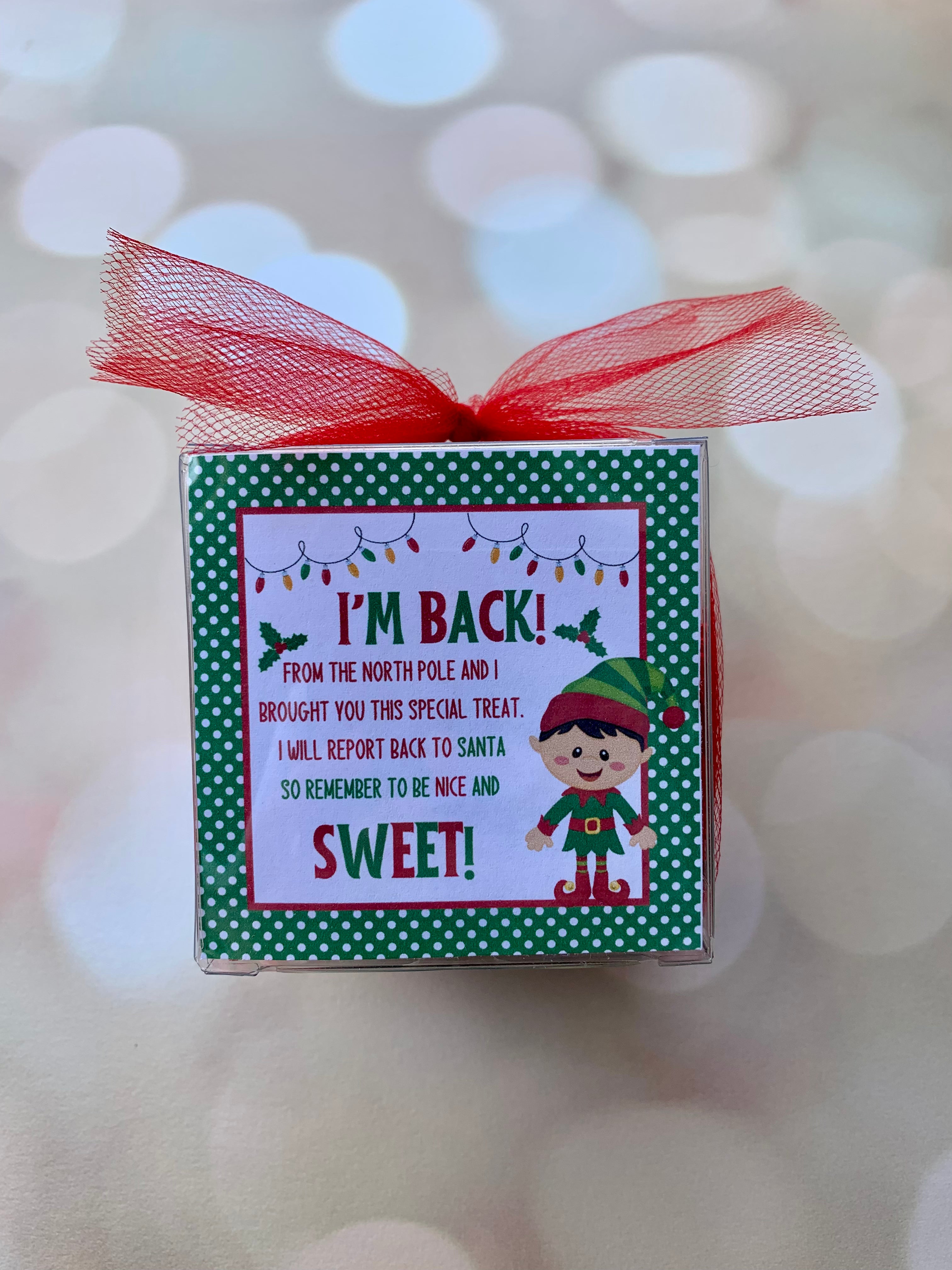 Elf on the Shelf Cocoa Bomb